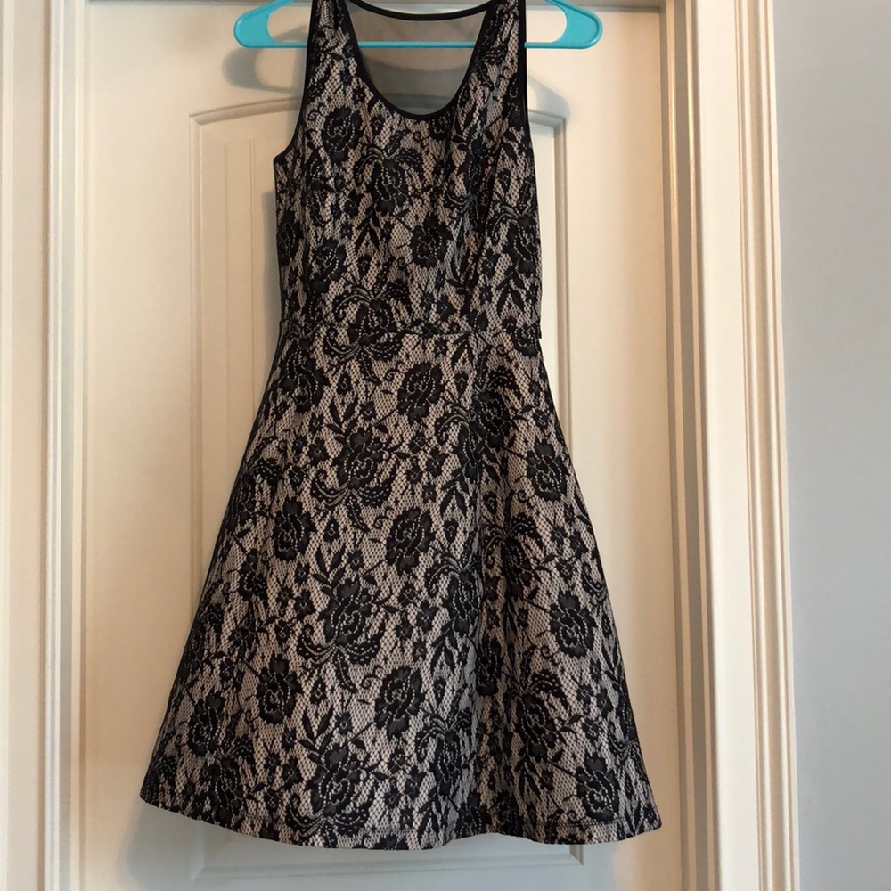 Black Lace Formal Dress